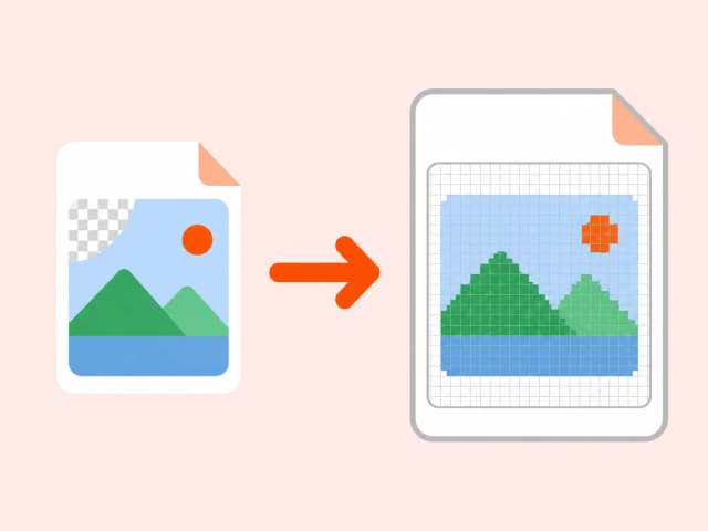 PNG to BMP illustration